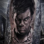 Декстер Морган – фото тату 13.01.2021 №0005 -Dexter morgan tattoo- tatufoto.com