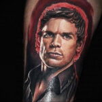 Декстер Морган – фото тату 13.01.2021 №0007 -Dexter morgan tattoo- tatufoto.com