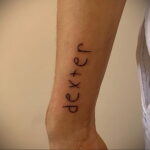 Декстер Морган – фото тату 13.01.2021 №0021 -Dexter morgan tattoo- tatufoto.com