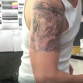 Джастин Тимберлейк продемонстрировал крутую татуировку с тигром на плече - фото 1