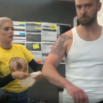 Джастин Тимберлейк продемонстрировал крутую татуировку с тигром на плече - фото 4