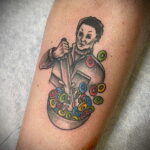 Майкл Майерс – фото тату 13.01.2021 №0048 -Michael Myers tattoo- tatufoto.com