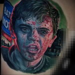 Норман Бейтс – фото тату 13.01.2021 №0012 -Norman Bates tattoo- tatufoto.com