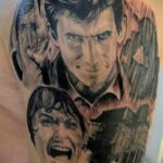Норман Бейтс – фото тату 13.01.2021 №0022 -Norman Bates tattoo- tatufoto.com