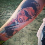 Патрик Бэйтмен – фото тату 13.01.2021 №0003 -Patrick Bateman tattoo- tatufoto.com