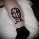 Патрик Бэйтмен – фото тату 13.01.2021 №0015 -Patrick Bateman tattoo- tatufoto.com