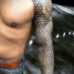 Пример качественного рисунка татуировки 02.01.2021 №005 -quality tattoo- tatufoto.com