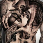 Пример качественного рисунка татуировки 02.01.2021 №017 -quality tattoo- tatufoto.com