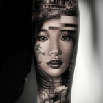 Пример качественного рисунка татуировки 02.01.2021 №018 -quality tattoo- tatufoto.com