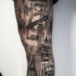 Пример качественного рисунка татуировки 02.01.2021 №019 -quality tattoo- tatufoto.com