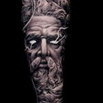 Пример качественного рисунка татуировки 02.01.2021 №057 -quality tattoo- tatufoto.com