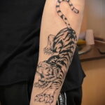 Пример качественного рисунка татуировки 02.01.2021 №095 -quality tattoo- tatufoto.com