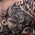 Пример качественного рисунка татуировки 02.01.2021 №111 -quality tattoo- tatufoto.com