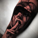 Пример качественного рисунка татуировки 02.01.2021 №252 -quality tattoo- tatufoto.com