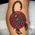 Пример классного рисунка тату скорпион 16.01.2021 №0001 -scorpion tattoo-tatufoto.com