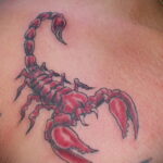 Пример рисунка татуировки скорпион 16.01.2021 №0083 -scorpion tattoo- tatufoto.com
