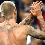 Тату Дэвида Бекхэма про детей - David Beckham's tattoo about children 7
