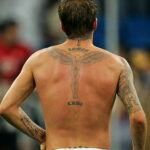 Тату Дэвида Бекхэма про детей - David Beckham's tattoo about children 8