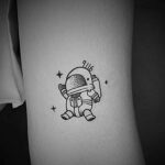 Тату астрономия и космос 11.01.2021 №0022 -astronomy and space tattoo- tatufoto.com