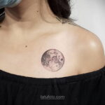 Тату астрономия и космос 11.01.2021 №0029 -astronomy and space tattoo- tatufoto.com