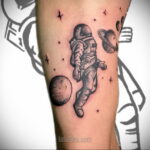 Тату астрономия и космос 11.01.2021 №0104 -astronomy and space tattoo- tatufoto.com