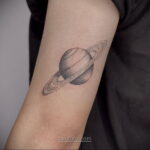 Тату астрономия и космос 11.01.2021 №0132 -astronomy and space tattoo- tatufoto.com