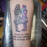 Тату астрономия и космос 11.01.2021 №0141 -astronomy and space tattoo- tatufoto.com