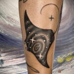 Тату астрономия и космос 11.01.2021 №0160 -astronomy and space tattoo- tatufoto.com