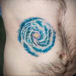 Тату астрономия и космос 11.01.2021 №0219 -astronomy and space tattoo- tatufoto.com