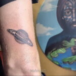 Тату астрономия и космос 11.01.2021 №0221 -astronomy and space tattoo- tatufoto.com