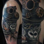 Тату в стиле реализм для мужчины 02.01.2021 №080 -tattoo for men realism- tatufoto.com