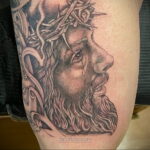Фото Тату с Иисусом Христом 11.01.2021 №10031 -jesus tattoo- tatufoto.com