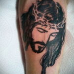 Фото Тату с Иисусом Христом 11.01.2021 №10042 -jesus tattoo- tatufoto.com