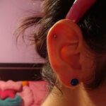 Фото Хрящевой пирсинг 29.01.2021 №0192 - Cartilage piercing - tatufoto.com