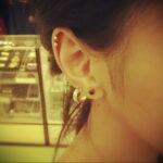 Фото Хрящевой пирсинг 29.01.2021 №0293 - Cartilage piercing - tatufoto.com