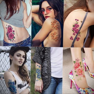 Фото девушки с татуировками 24.01.2021 №0038 - girl with tattoo - tatufoto.com