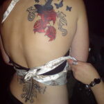 Фото девушки с татуировками 24.01.2021 №0078 - girl with tattoo - tatufoto.com