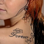 Фото девушки с татуировками 24.01.2021 №0088 - girl with tattoo - tatufoto.com