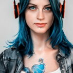 Фото девушки с татуировками 24.01.2021 №0391 - girl with tattoo - tatufoto.com
