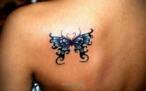 Фото женского цветного рисунка тату 09.01.2021 №1183 -color female tattoo- tatufoto.com