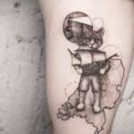 Фото интересного рисунка татуировки 08.01.2021 №11002 -interesting tattoo- tatufoto.com