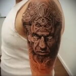 Фото интересного рисунка татуировки 08.01.2021 №1128 -interesting tattoo- tatufoto.com