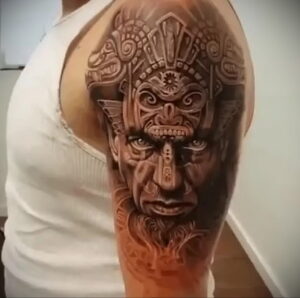 Фото интересного рисунка татуировки 08.01.2021 №1128 -interesting tattoo- tatufoto.com