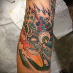 Фото интересного рисунка татуировки 08.01.2021 №11364 -interesting tattoo- tatufoto.com
