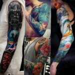 Фото интересного рисунка татуировки 08.01.2021 №11708 -interesting tattoo- tatufoto.com