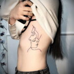 Фото интересного рисунка татуировки 08.01.2021 №11869 -interesting tattoo- tatufoto.com