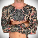 Фото интересного рисунка татуировки 08.01.2021 №12126 -interesting tattoo- tatufoto.com