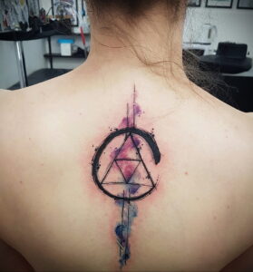 Фото интересного рисунка татуировки 08.01.2021 №12182 -interesting tattoo- tatufoto.com