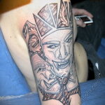 Фото интересного рисунка татуировки 08.01.2021 №1472 -interesting tattoo- tatufoto.com