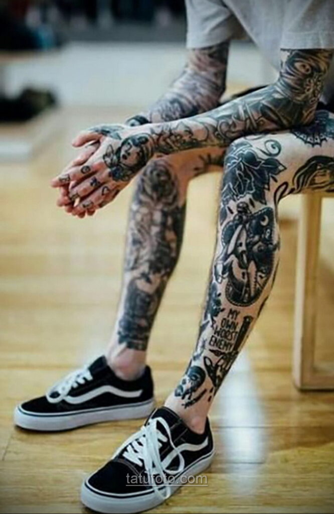 Фото мужского рисунка тату 09.01.2021 №10299 -male tattoo- tatufoto.com